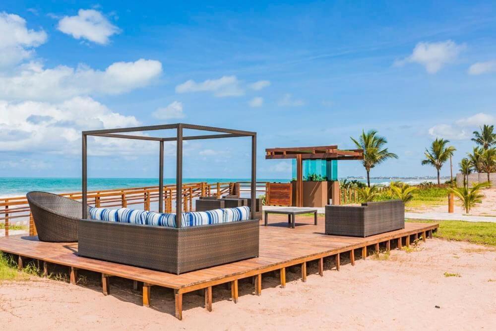 Bangalo Beira Mar Em Porto De Galinhas Hotel Bagian luar foto