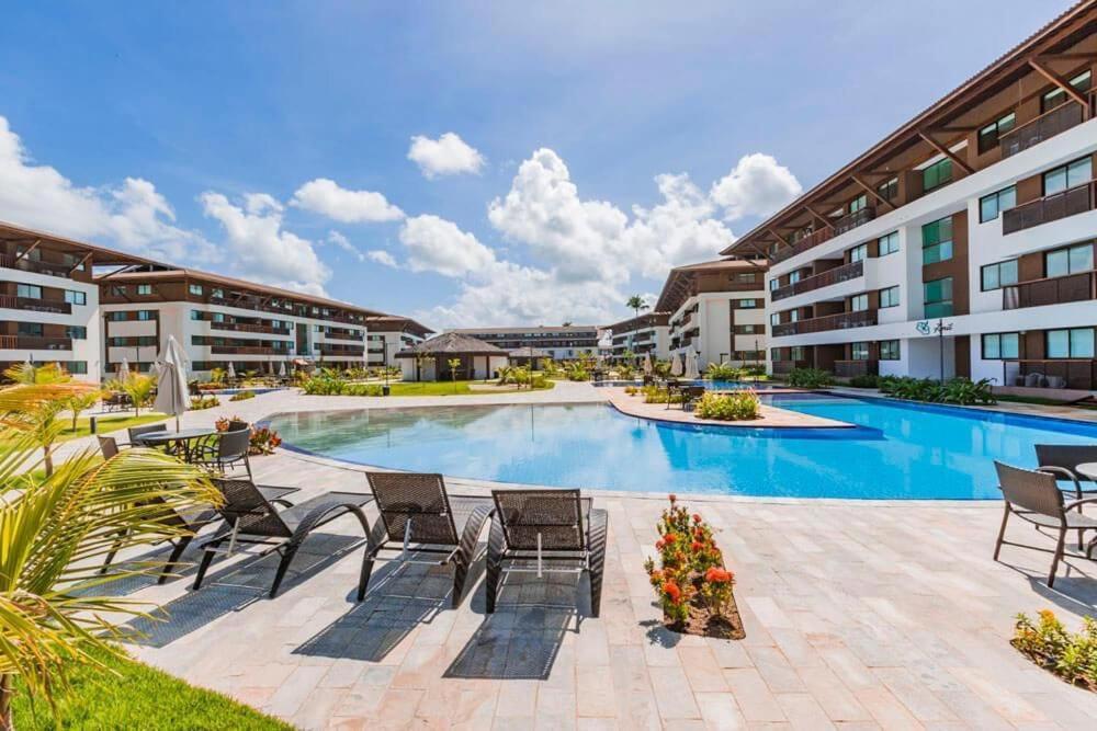 Bangalo Beira Mar Em Porto De Galinhas Hotel Bagian luar foto